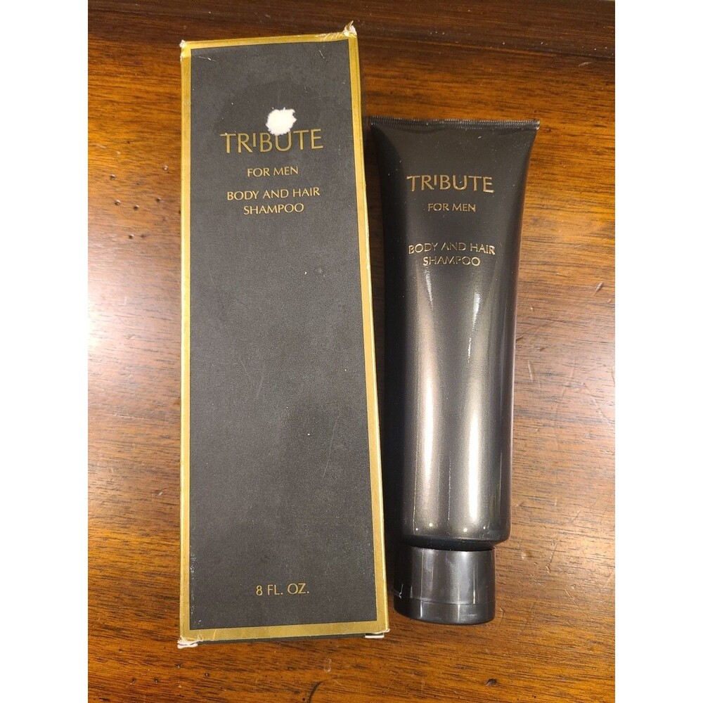 SHELFWARE Vintage Mary Kay Tribute for Men Body and Hair Shampoo 8 oz NIB NOS